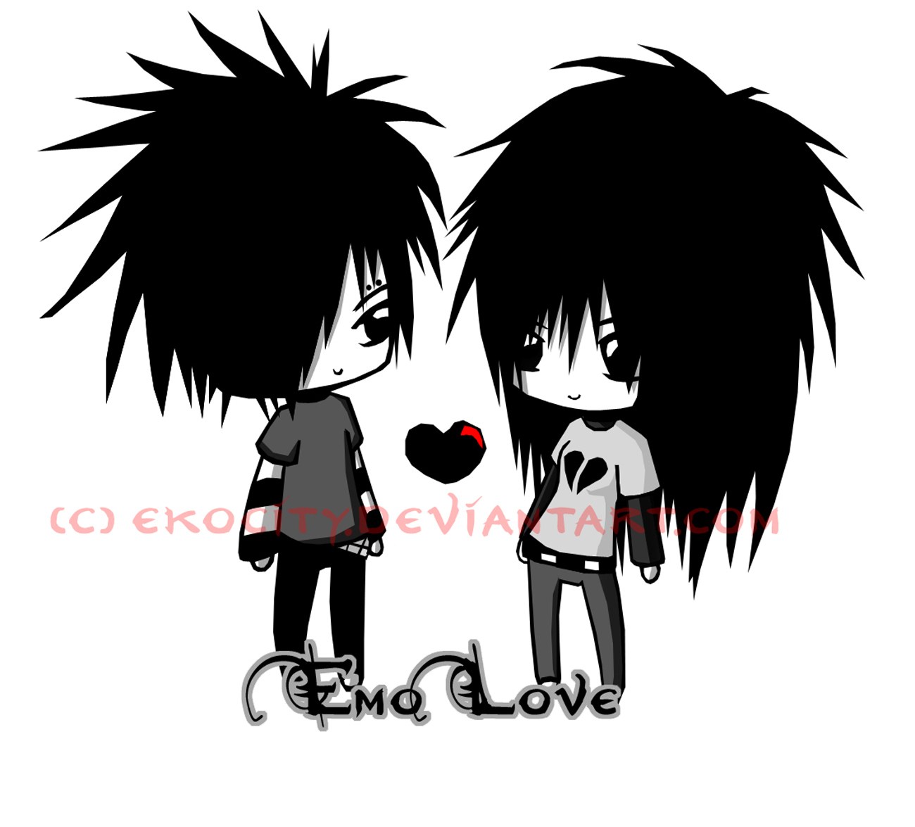 Emo Love Drawings at Explore collection of Emo