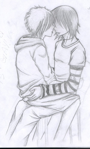 300x495 Drawings Of Cute Emo Love Archives - Emo Love Drawings