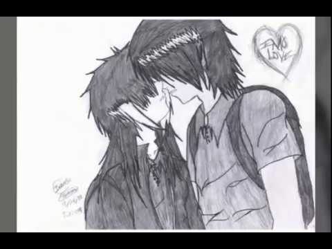 480x360 Emo Love Drawings - Emo Love Drawings