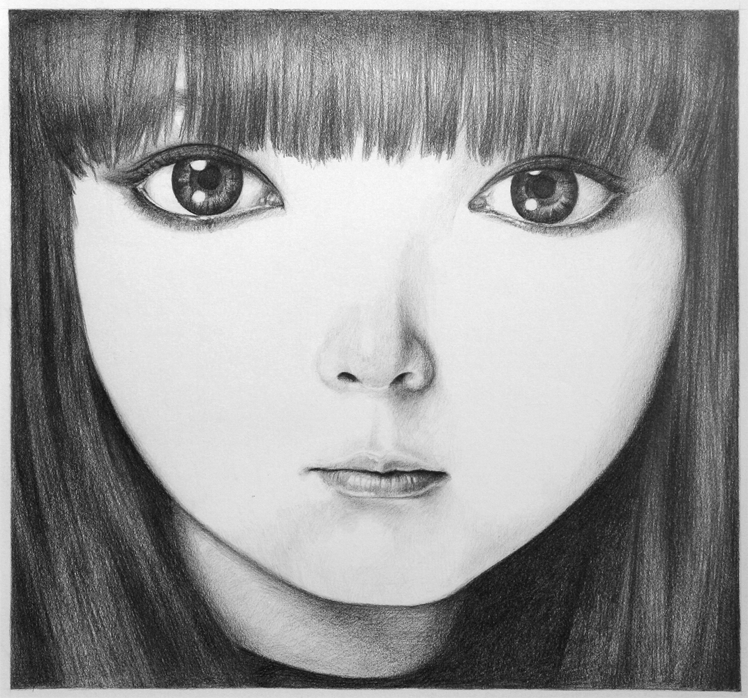 1072x1000 Pencil Sketches Of People Faces - Emo People Drawings