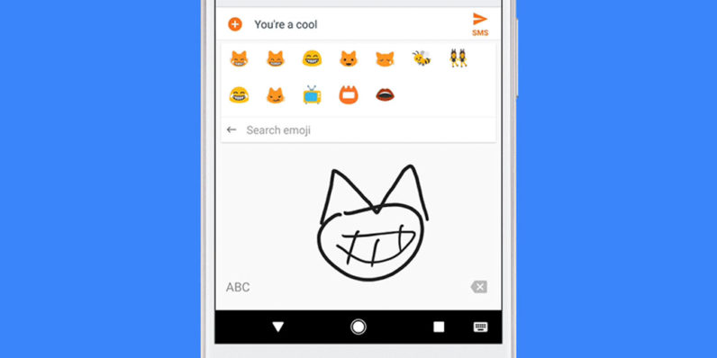 796x398 google gboard now lets you draw to search emoji because why not - Emoji Drawing Pictures