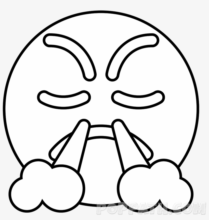 820x862 how to draw a steam face emoji - Emoji Drawing Pictures