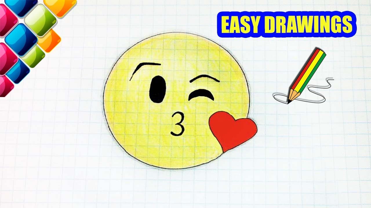 1280x720 Easy Drawings - Emoji Drawings