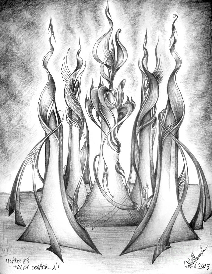 696x900 trade center in the capital of oaltry empire drawing - Empire Drawing