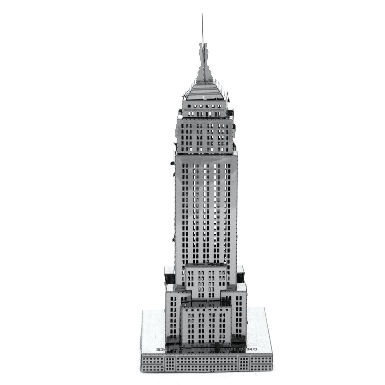 1300x1300 empire state building metallpuzzle bausatz - Empire State Building Drawing