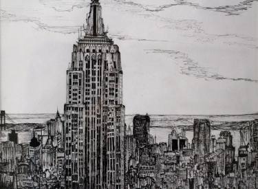 375x275 empire state drawing - Empire State Drawing