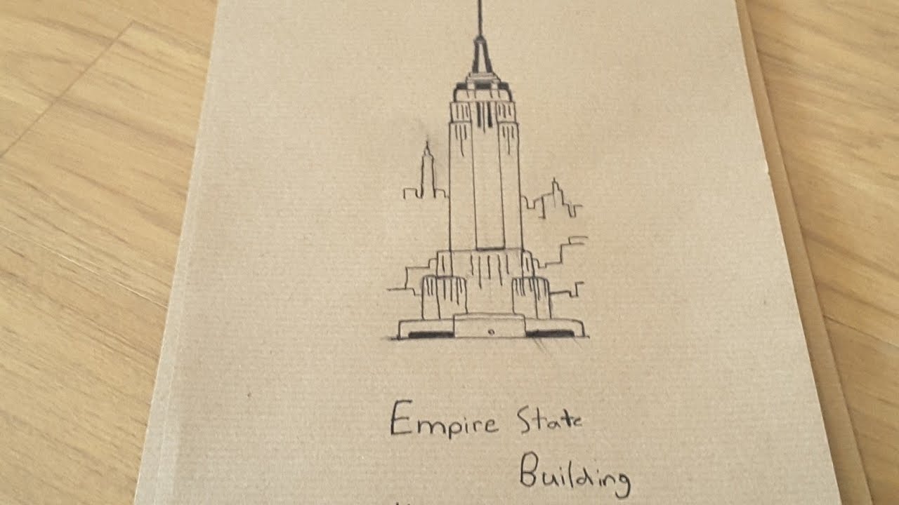 1280x720 lets draw the empire state building! part - Empire State Drawing