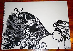 300x210 Untitled Drawing - Empowerment Drawing