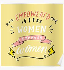 210x230 Women Empowerment Drawing Posters Redbubble - Empowerment Drawing