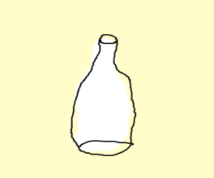 300x250 An Empty Bottle Drawing - Empty Bottle Drawing