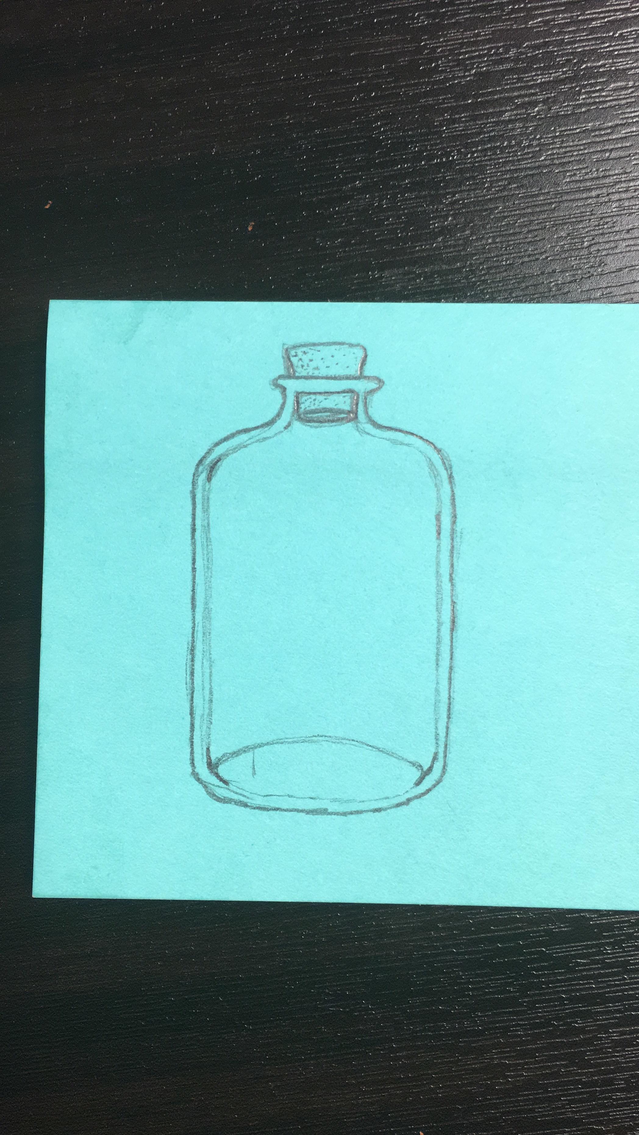 2096x3724 Empty Bottle Of Daydreams Doodles - Empty Bottle Drawing