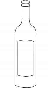 164x302 Step How To Draw A Wine Bottle - Empty Bottle Drawing