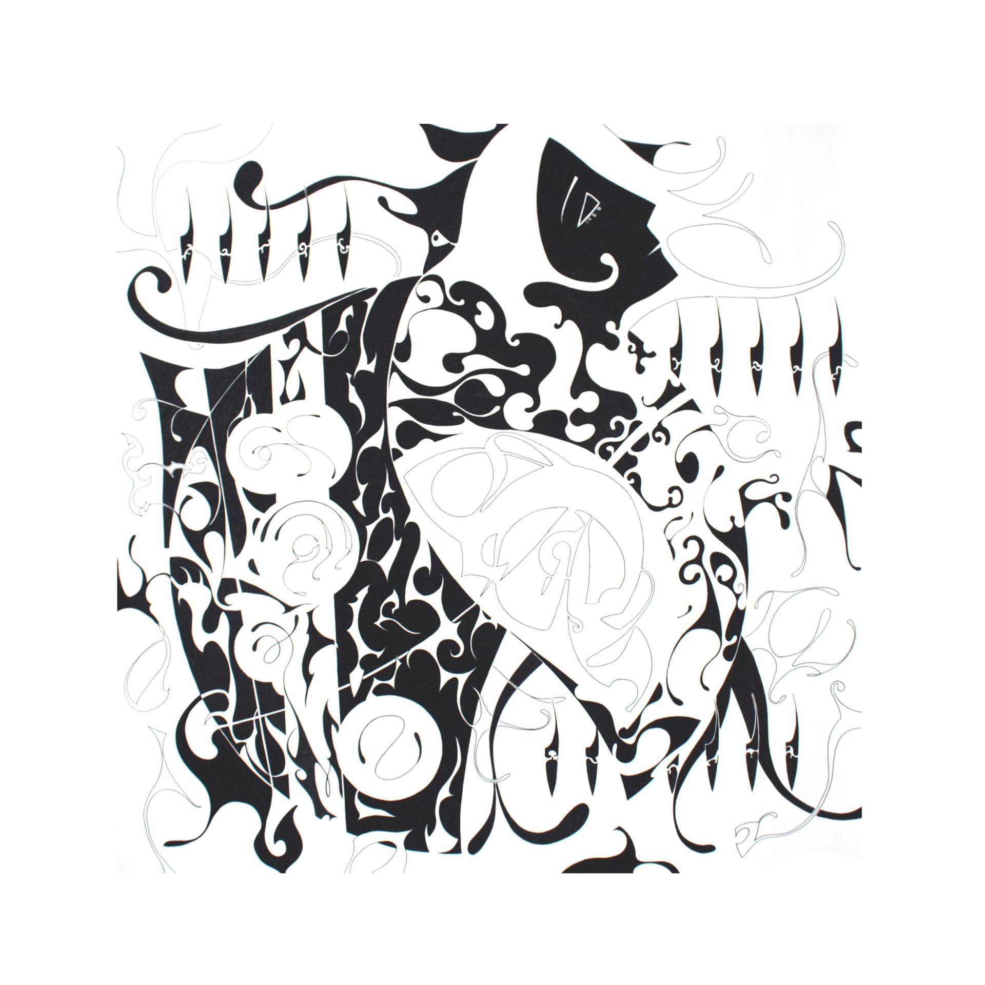 1920x1920 empty heart drawing - Empty Drawing