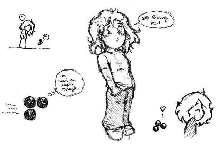 717x469 empty triangle - Empty Drawing