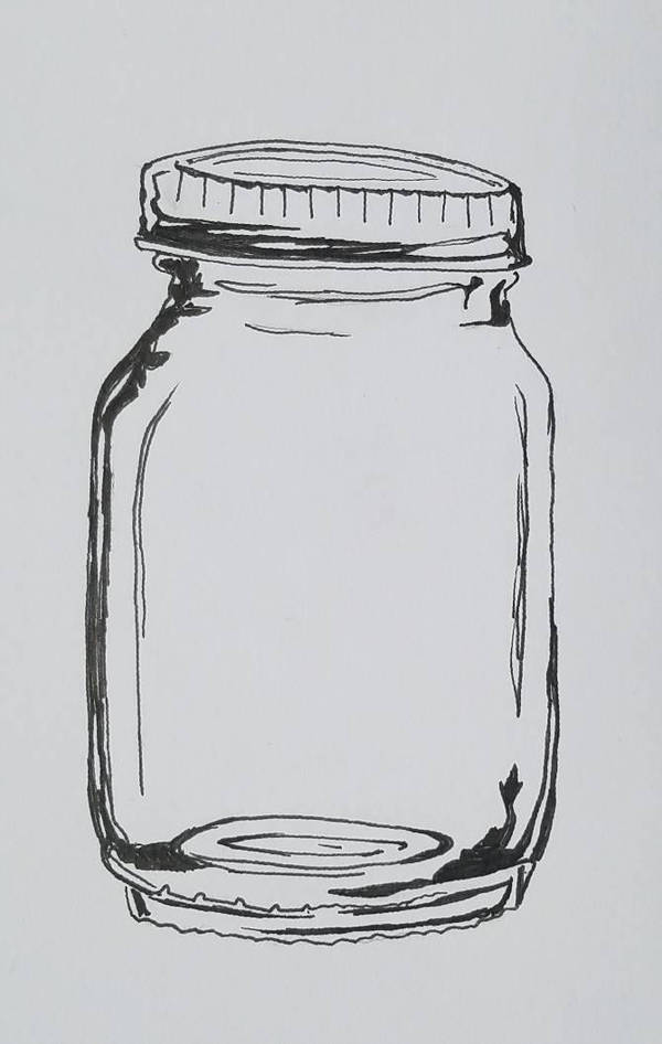 Empty Jar Drawing at Explore collection of Empty