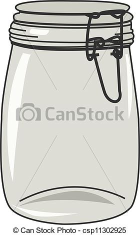 280x470 jar vector illustration of empty jar - Empty Jar Drawing