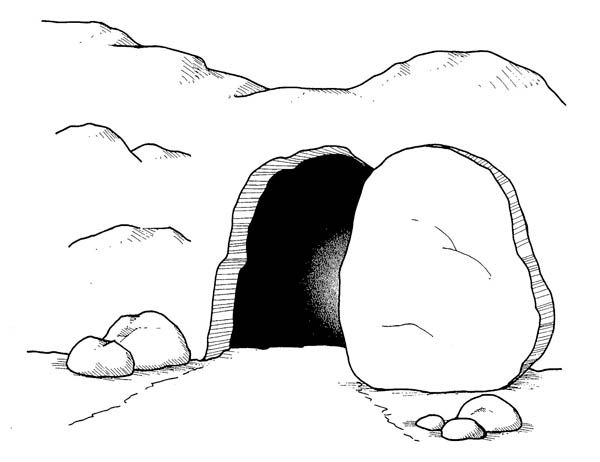 Empty Tomb Drawing at PaintingValley.com | Explore collection of Empty