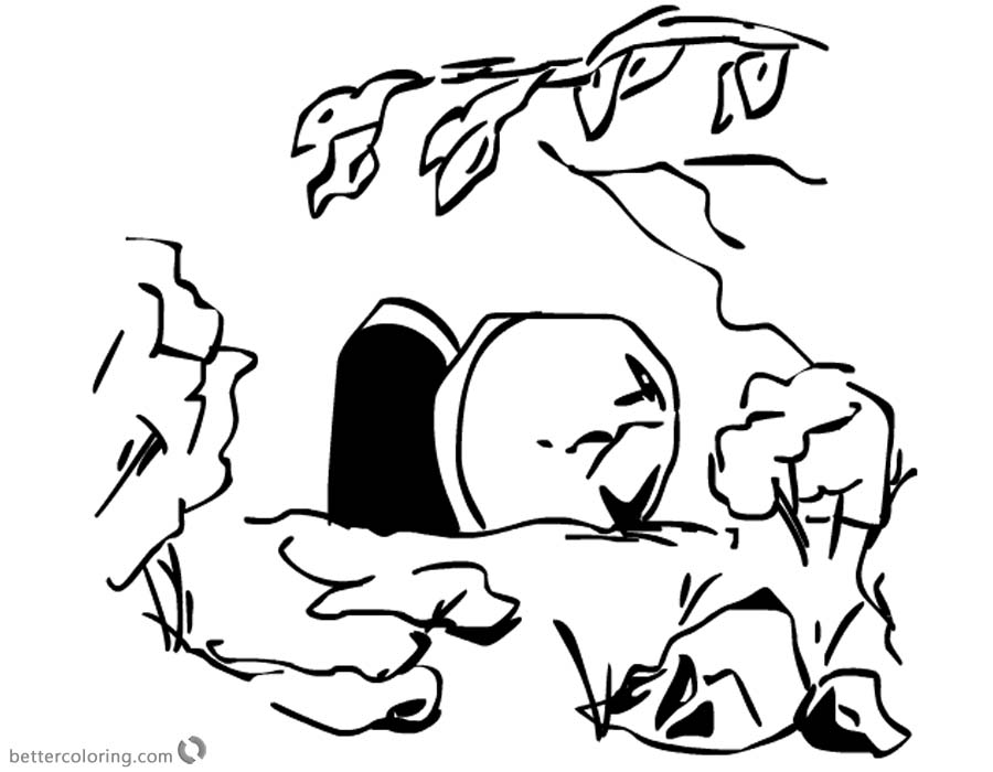 900x700 written - Empty Tomb Drawing