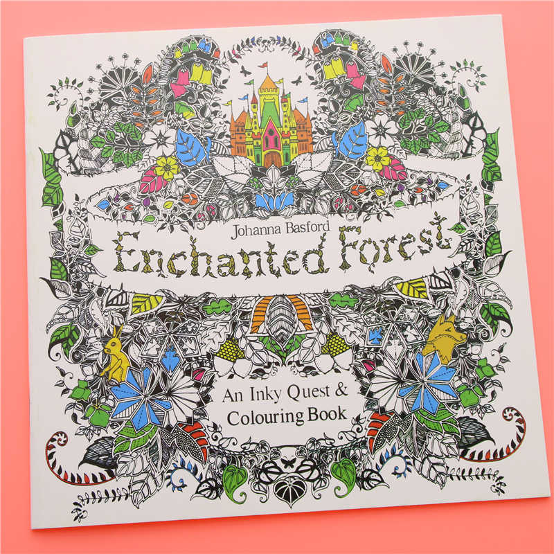 800x800 Detail Feedback Questions About Pages Enchanted Forest English - Enchanted Forest Drawing Book