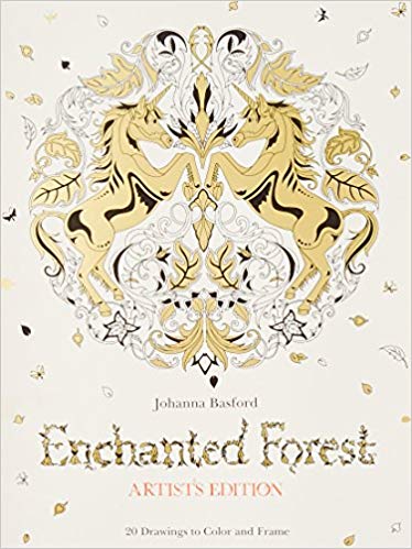 374x499 Enchanted Forest Artist's Edition Drawings - Enchanted Forest Drawing Book
