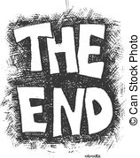 158x179 The End Stock Illustrations The End Clip Art Images - End Drawinging