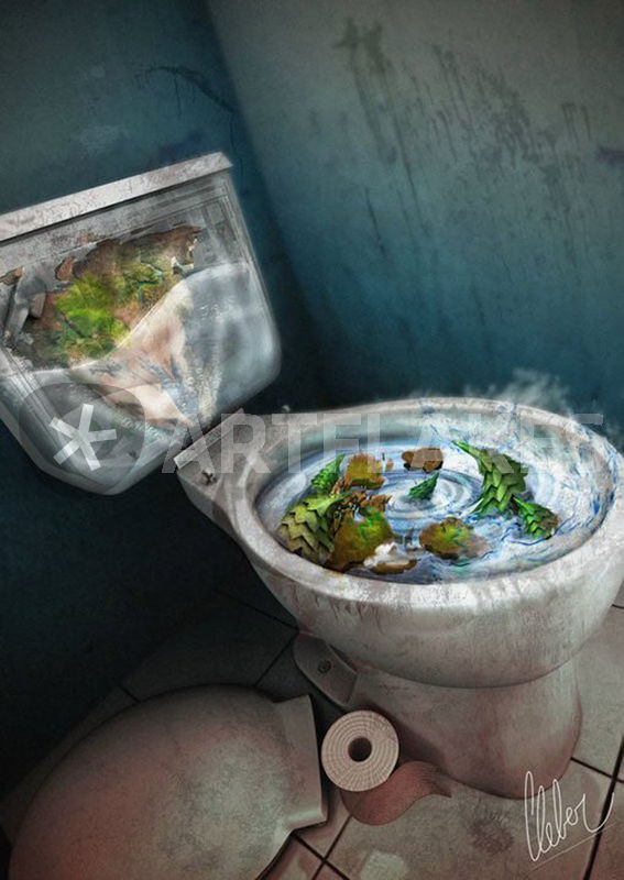 567x800 End Of The World Drawing Art Prints And Posters - End Of The World Drawing