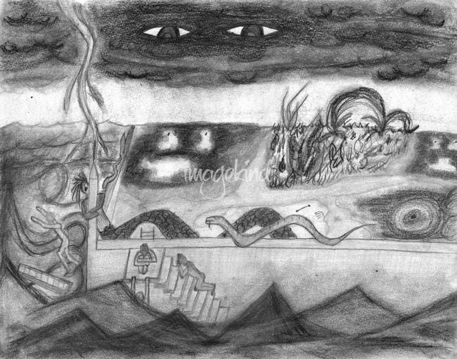 650x510 Stunning Hopelessness Drawings And Illustrations For Sale - End Of The World Drawing