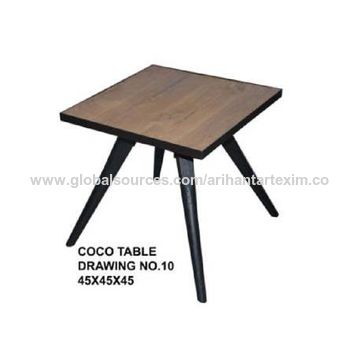 360x360 india corner table on global sources - End Table Drawing