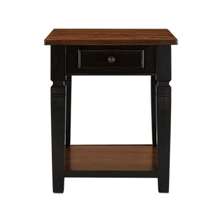 445x445 Toulon Square End Table Living Room Decor Living Room - End Table Drawing