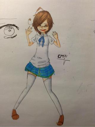 320x429 omg why do i draw my oc so sad why can't i draw her happy with her - Enemy Drawing