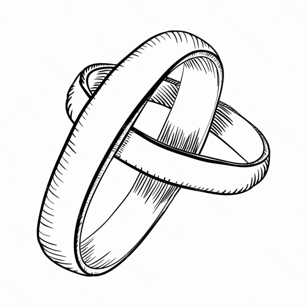 How To Draw A Wedding Ring - Wedding Rings Sets Ideas