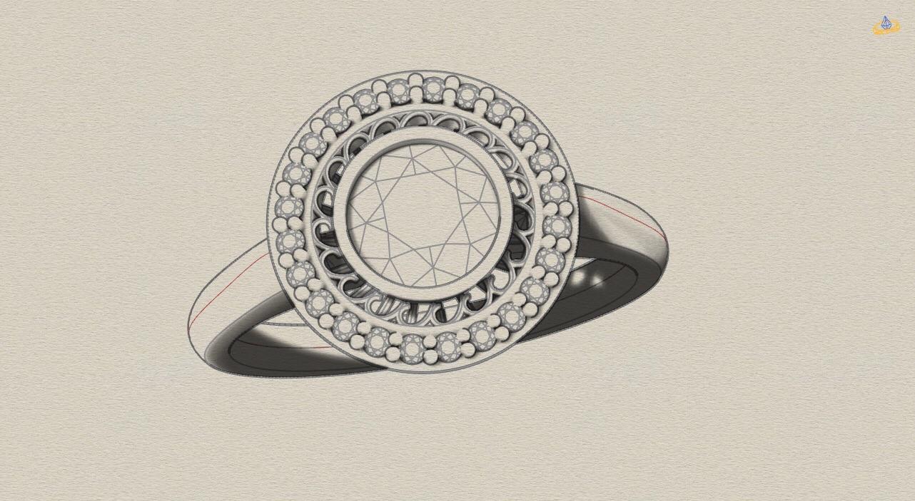 1282x703 cad drawing of my future engagement ring engagementrings - Engagement Ring Drawing
