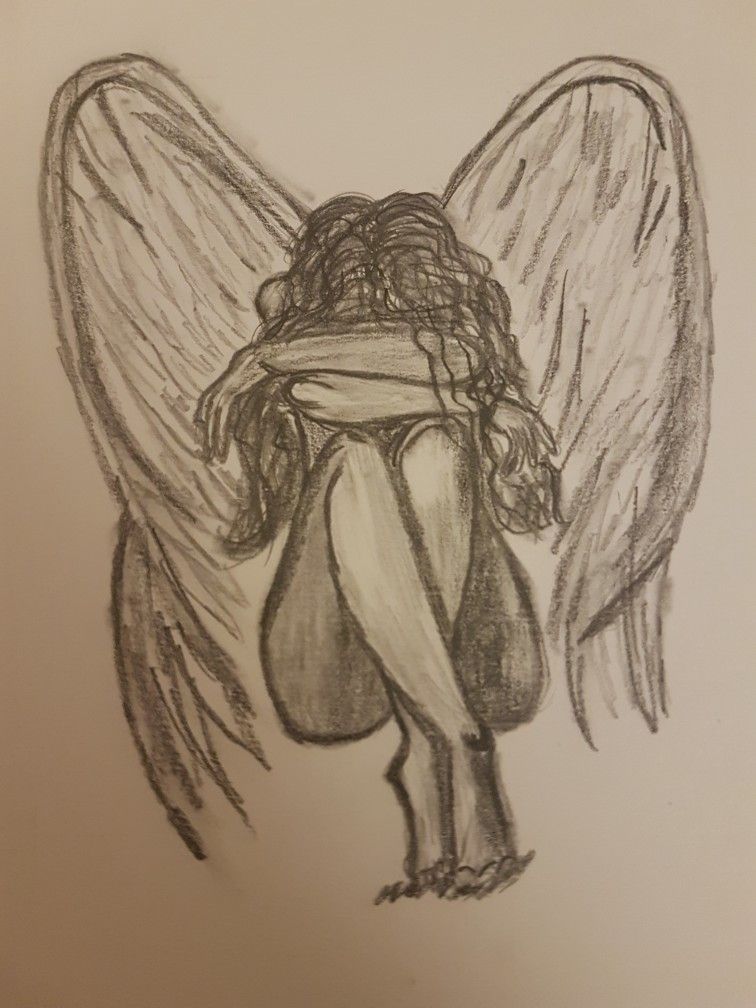 756x1008 angel - Engel Drawing