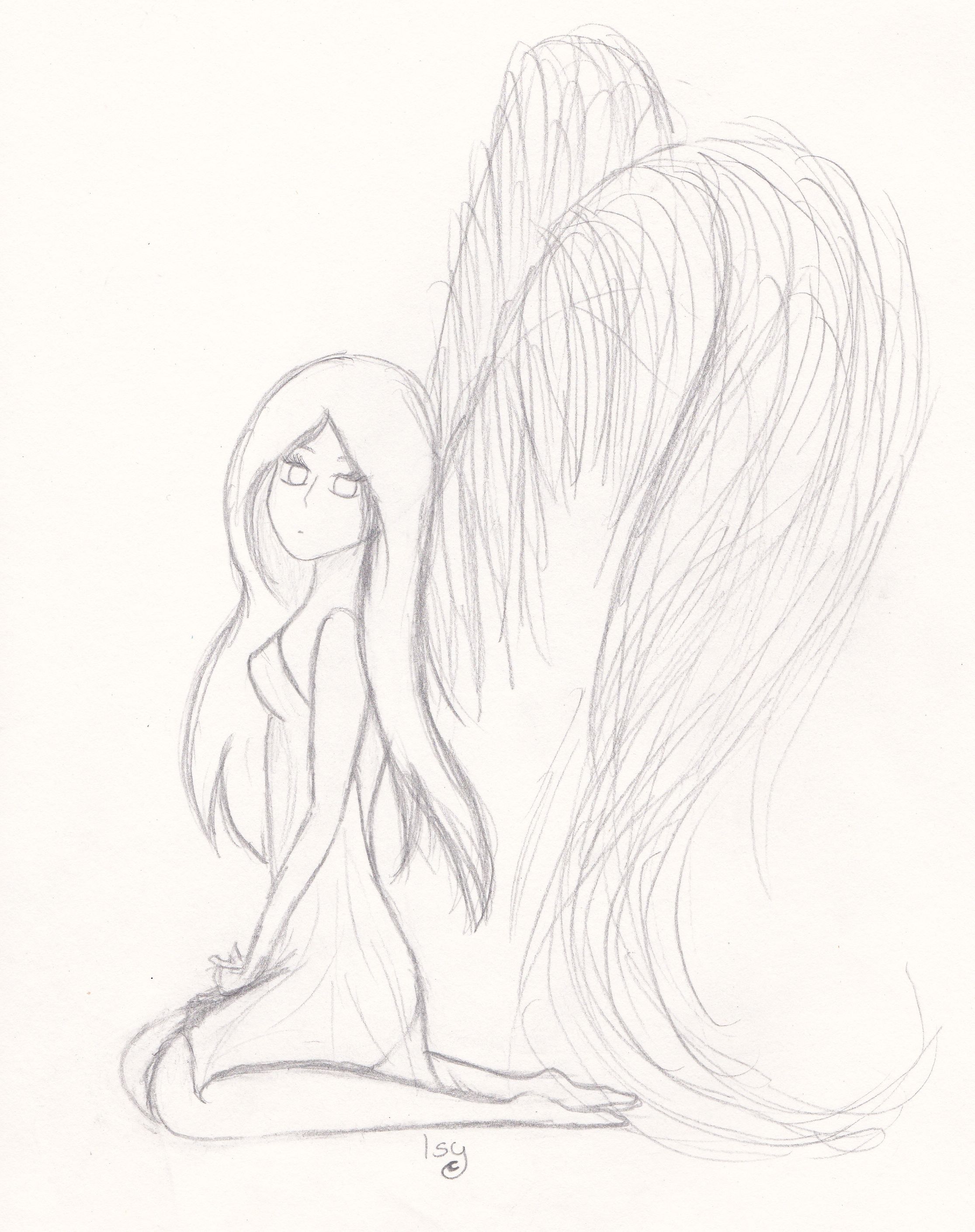 2231x2820 angelengel bleistiftzeichnung drawing dibujos - Engel Drawing