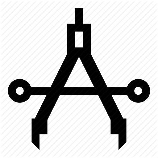 512x512 compass, compass tool, draw circle, drawing, drawing tool - Engineer Tools Drawing