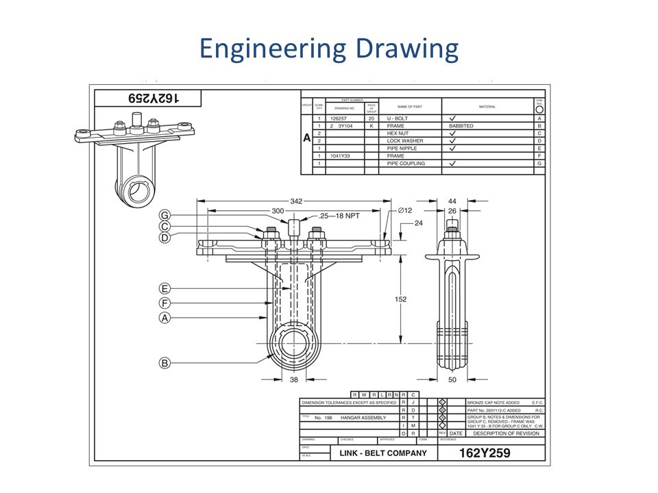 960x720 engineering drawing me ppt video online download - Engineering Drawing
