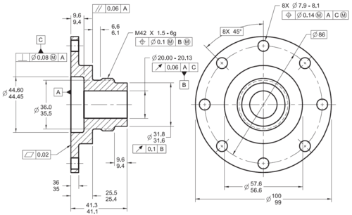 500x306 Engineering Drawings For Production, Fabrication - Engineering Drawing