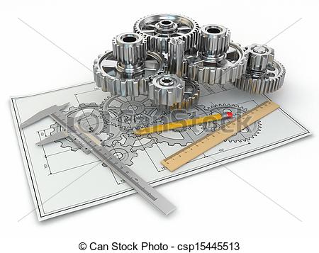 450x357 Engineering Drawing Gear, Trammel, Pencil And Draft - Engineering Drawing