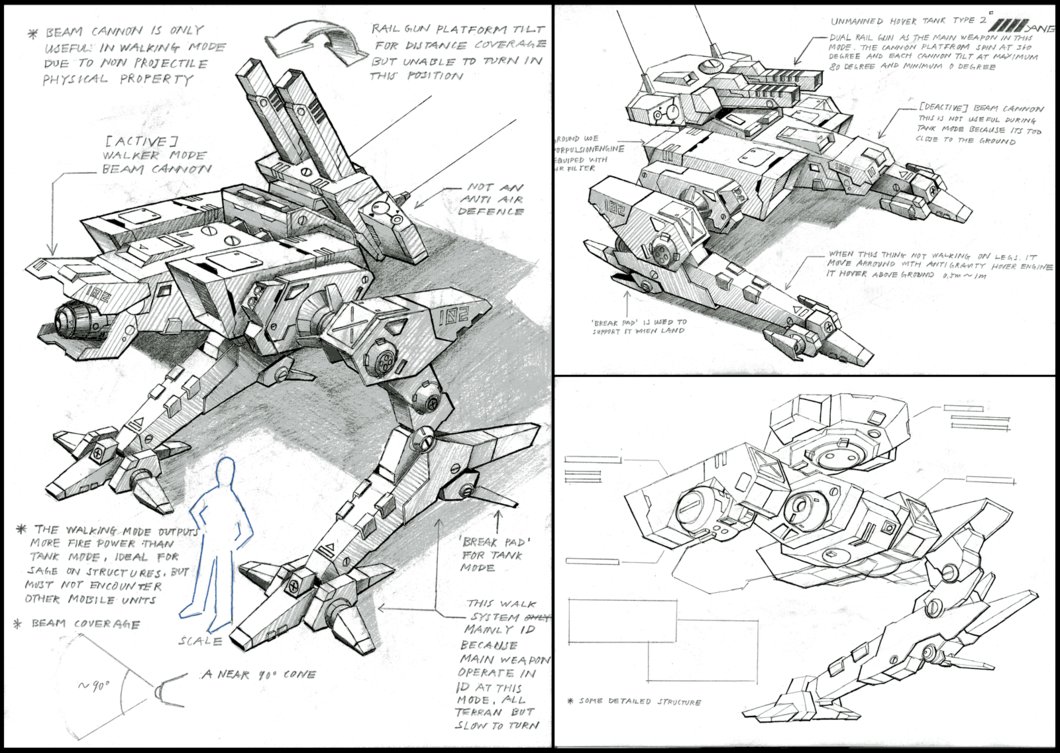 1060x753 Tank Engineering Drawing, Pencil, Sketch, Colorful, Realistic Art - Engineering Drawing Art