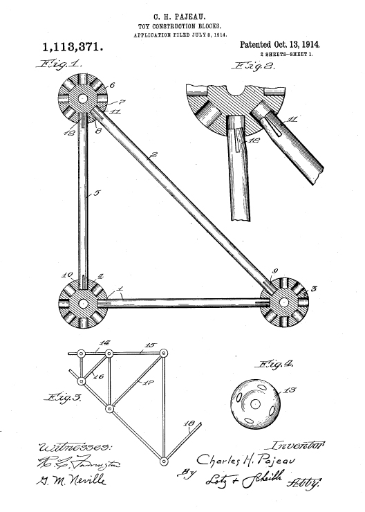 528x740 Tinkertoys Are More Than Just Playthings They're Creative Tools - Engineering Drawing Art