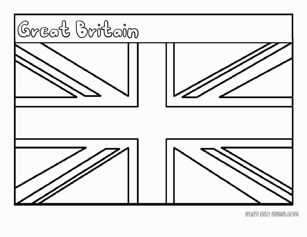 1024x791 great britain flag coloring - England Flag Drawing