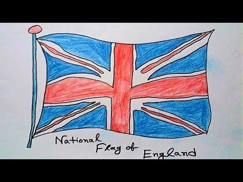 480x360 How To Draw A British Flag - England Flag Drawing