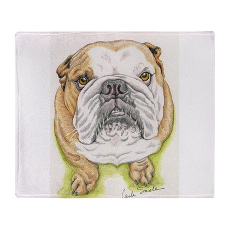 460x460 english bulldog blankets - English Bulldog Drawing