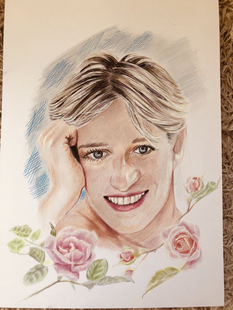 900x1200 julie bailey art on twitter colour pencils - English Rose Drawing