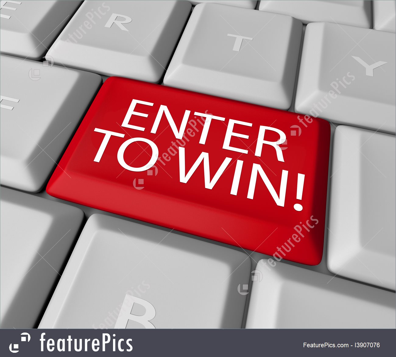 1300x1171 enter to win contest drawing raffle lottery computer key stock - Enter To Win Drawing