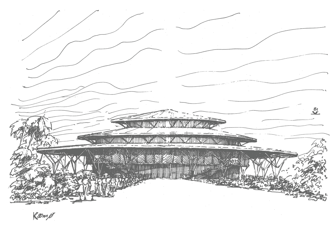 1414x1000 gallery of bespoke theatre stufish entertainment architects - Entertainment Drawing