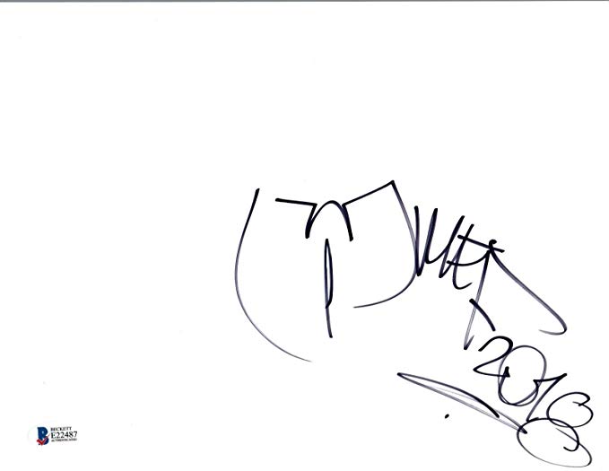 679x525 method man signed autographed sketch drawing wu tang clan bas coa - Entertainment Drawing
