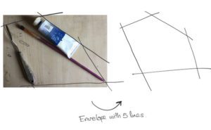 300x185 drawing with correct proportions and without going out of the paper - Envelope Drawing