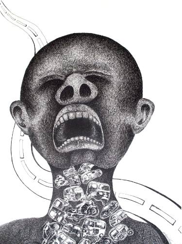 375x502 Human Environment Drawing - Environment Drawing