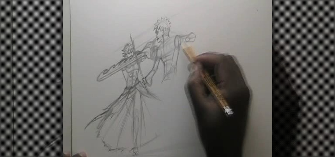 1280x600 how to draw anime fight scenes drawing illustration wonderhowto - Epic Anime Drawings
